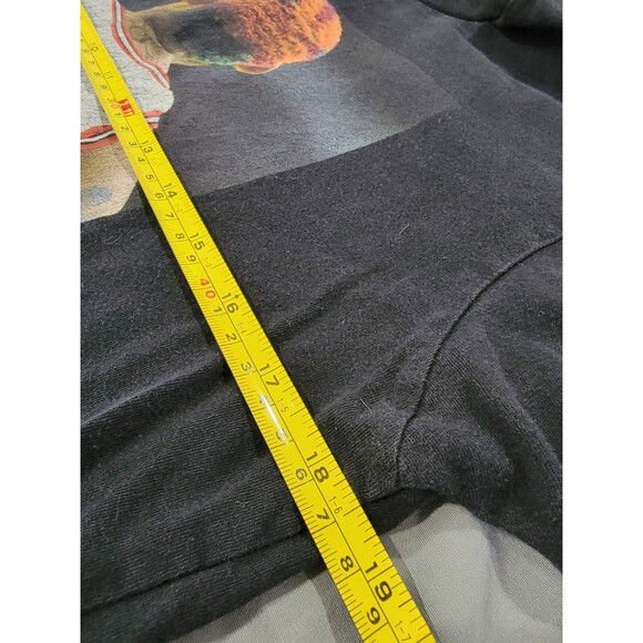 NBA Mitchell & Ness Shirt Mens Small Black Chicago Bulls Dennis Rodman Graphic - Picture 8 of 9